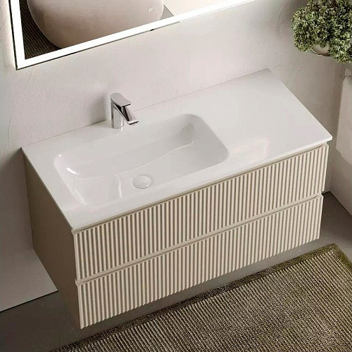 Тумба под раковину Sancos Snob R SNR100LCE beige soft Тумба под раковину Sancos Snob R SNR100LCE beige soft