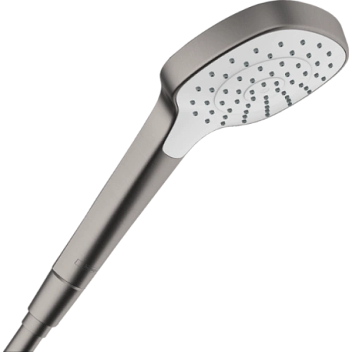 Душевая лейка Hansgrohe Croma Sel.E 1jet EcoSmart 9 l/min 26815340, шлифованный черный хром Душевая лейка Hansgrohe Croma Sel.E 1jet EcoSmart 9 l/min 26815340, шлифованный черный хром