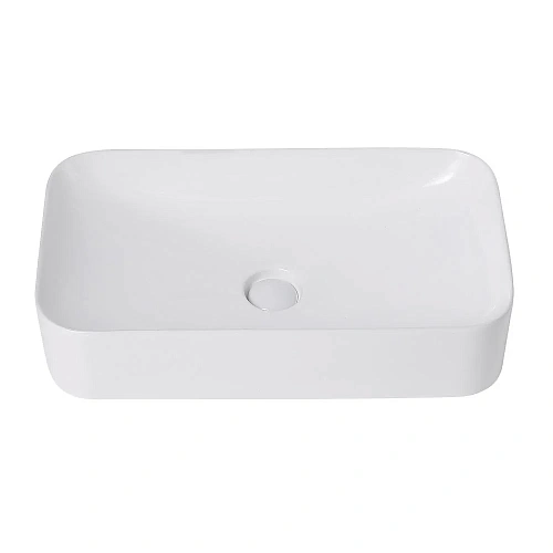 Раковина ABBER Rechteck AC2204 накладная, белая Раковина ABBER Rechteck AC2204 накладная, белая