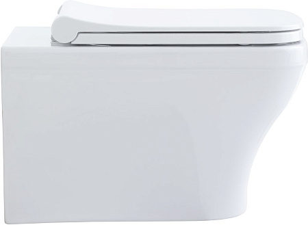 Унитаз подвесной Allen Brau Infinity 4.21011.20 с крышкой, белый глянец