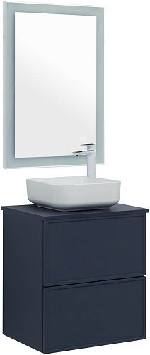 Тумба под раковину Aquanet Арт 60 маренго 00313264 напольная/подвесная Тумба под раковину Aquanet Арт 60 маренго 00313264 напольная/подвесная