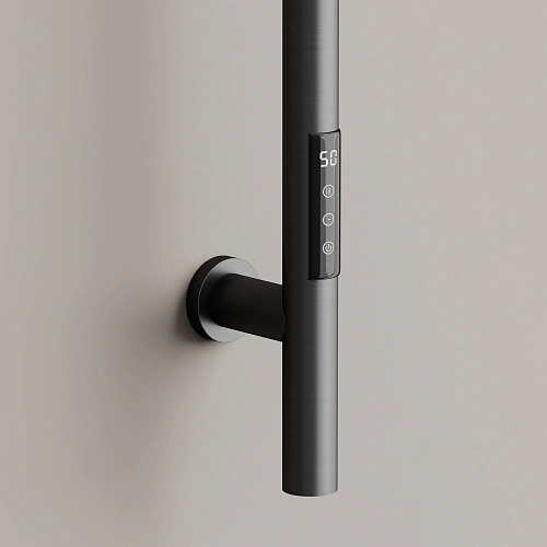 Полотенцесушитель электрический SANCOS Etna 150x3 SC13001GG I-образный вороненая сталь Полотенцесушитель электрический SANCOS Etna 150x3 SC13001GG I-образный вороненая сталь