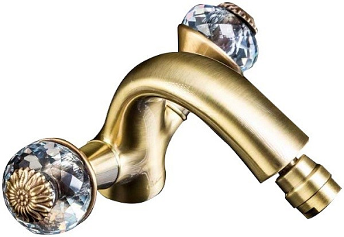 Смеситель для биде Boheme FLORA 316-FL Бронза Смеситель для биде Boheme FLORA 316-FL Бронза