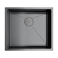Кухонная мойка Omoikiri Taki 49-U/IF-GM нерж.сталь/вороненая сталь 4973524 Кухонная мойка Omoikiri Taki 49-U/IF-GM нерж.сталь/вороненая сталь 4973524