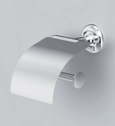 Держатель туалетной бумаги AM.PM Like A80341500 с крышкой Держатель туалетной бумаги AM.PM Like A80341500 с крышкой