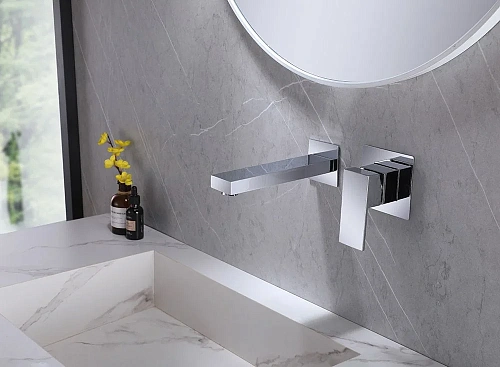 Смеситель для раковины ABBER Daheim AF8212 скрытого монтажа, хром Смеситель для раковины ABBER Daheim AF8212 скрытого монтажа, хром