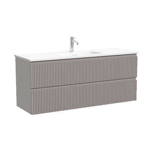 Тумба под раковину SANCOS Snob SNR120/39SM R 1195х390х500 Doha Soft подвесная Тумба под раковину SANCOS Snob SNR120/39SM R 1195х390х500 Doha Soft подвесная