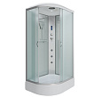 Детальная картинка товара «душевая кабина niagara classic ng-33974-14rf (900х700х2150) средний поддон (26см) стекло матовое 339744rf»