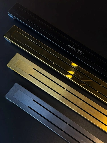 Душевой лоток Boheme Premium Linear 60см GUN METAL 982-60-GM Душевой лоток Boheme Premium Linear 60см GUN METAL 982-60-GM