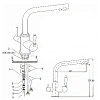 Смеситель для кухни Kaiser Vincent 31144 с подключением к фильтру Смеситель для кухни Kaiser Vincent 31144 с подключением к фильтру