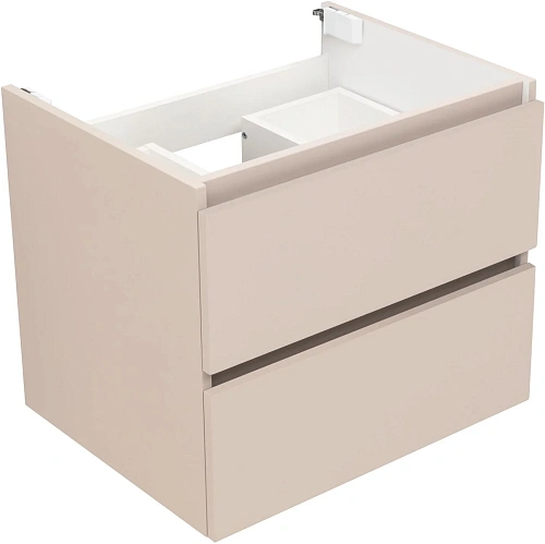 Тумба под раковину Aquanet Вега 2.0 60 бежевый 00337941 подвесная Тумба под раковину Aquanet Вега 2.0 60 бежевый 00337941 подвесная