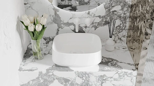 Раковина Salini ORIENTE BOWL 1109102M 450x405 накладная S-Sense Раковина Salini ORIENTE BOWL 1109102M 450x405 накладная S-Sense