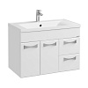 Картинка анонса товара «тумба под раковину aquaton диор 80 белый 1a167801dr010»