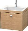 Картинка анонса товара «тумба с раковиной duravit brioso br4600o1052 60 см европейский дуб»