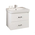 Тумба с раковиной Aquaton Америна 80 Н 1A1694K1AM010 белая Тумба с раковиной Aquaton Америна 80 Н 1A1694K1AM010 белая