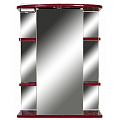 Зеркальный шкаф Orange Кларис 55 с подсветкой Бордовый Kl-55ZSC Зеркальный шкаф Orange Кларис 55 с подсветкой Бордовый Kl-55ZSC