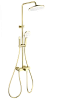 Душевая система Wonzon & Woghand с термостатом, брашированное золото (WW-B4113-BG) Душевая система Wonzon & Woghand с термостатом, брашированное золото (WW-B4113-BG)