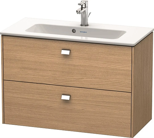 Тумба под раковину Duravit Brioso BR411101052 подвесная 82 см Европейский дуб Тумба под раковину Duravit Brioso BR411101052 подвесная 82 см Европейский дуб