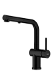 Смеситель для кухни Raglo R86.49.06 с выдвижным изливом, черный Смеситель для кухни Raglo R86.49.06 с выдвижным изливом, черный