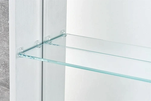 Зеркальный шкаф Aquaton боковой модуль Кантара дуб полярный 1A205802ANW70 Зеркальный шкаф Aquaton боковой модуль Кантара дуб полярный 1A205802ANW70