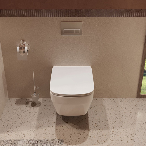 Унитаз подвесной Vincea Tornado Edge VT1-38T, цвет белый, ультратонкое soft-close сиденье Унитаз подвесной Vincea Tornado Edge VT1-38T, цвет белый, ультратонкое soft-close сиденье