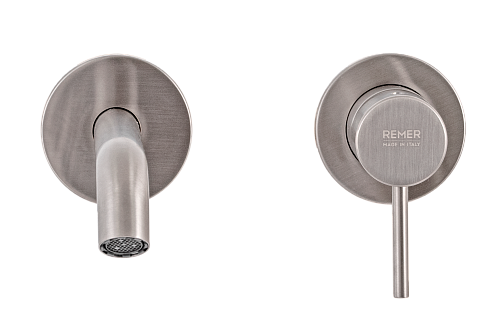 Смеситель для раковины Remer X Style X15PLWBXV, сталь Смеситель для раковины Remer X Style X15PLWBXV, сталь