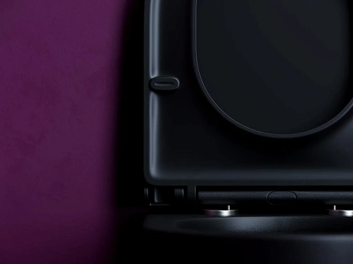 Унитаз подвесной Ceramica Nova ULMA CN4006TMB черный матовый Унитаз подвесной Ceramica Nova ULMA CN4006TMB черный матовый