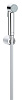 Картинка анонса товара «гигиеническая лейка grohe tempesta-f (26353000) держатель, шланг 1500 мм, хром»