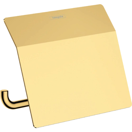 Держатель туалетной бумаги Hansgrohe AddStoris 41753990, полированное золото Держатель туалетной бумаги Hansgrohe AddStoris 41753990, полированное золото