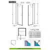 Душевая дверь Radaway Fuenta New DWJ 130L 384017-01-01L Душевая дверь Radaway Fuenta New DWJ 130L 384017-01-01L