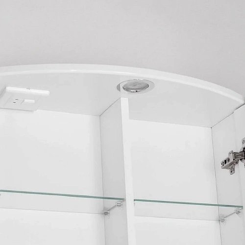 Зеркальный шкаф Style Line Жасмин 2 800/С, Люкс белый ЛС-000010036 Зеркальный шкаф Style Line Жасмин 2 800/С, Люкс белый ЛС-000010036