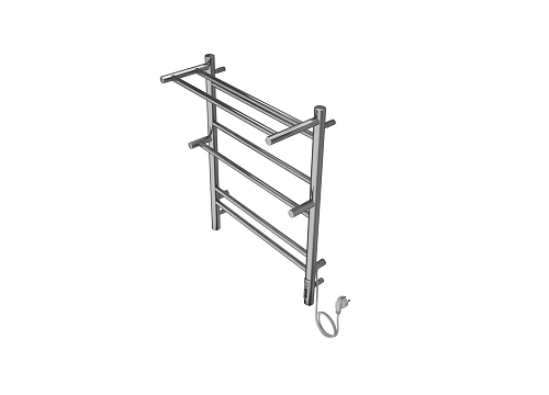 Полотенцесушитель электрический Aquatek Альфа П7 500х700 мм, с полкой AQ EL RRP0770CH Полотенцесушитель электрический Aquatek Альфа П7 500х700 мм, с полкой AQ EL RRP0770CH