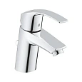 Смеситель для раковины GROHE Eurosmart New с донным клапаном, размер S, хром (23788002) Смеситель для раковины GROHE Eurosmart New с донным клапаном, размер S, хром (23788002)