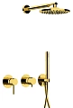 Душевая система Remer X Style X96S02ODO, золото глянцевое Душевая система Remer X Style X96S02ODO, золото глянцевое