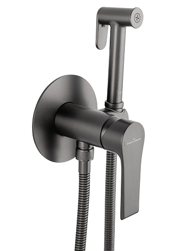 Гигиенический душ Wonzon & Woghand BRILLIANT темный графит (WW-88829079-BGM) Гигиенический душ Wonzon & Woghand BRILLIANT темный графит (WW-88829079-BGM)