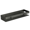 Картинка анонса товара «полка lemark shelf line 400 мм с крючками, графит 9776054»