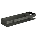 Полка Lemark SHELF LINE 400 мм с крючками, графит 9776054 Полка Lemark SHELF LINE 400 мм с крючками, графит 9776054