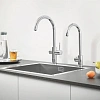 Смеситель для кухни GROHE Red Mono New с функцией кипячения воды (Водонагреватель M-size в комплекте 30085001 Смеситель для кухни GROHE Red Mono New с функцией кипячения воды (Водонагреватель M-size в комплекте 30085001