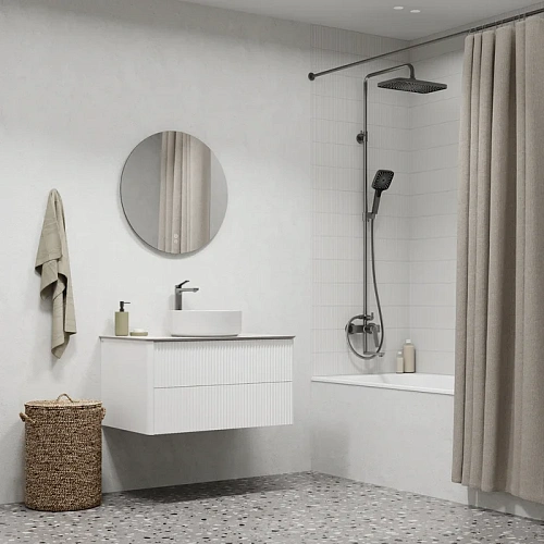 Душевая система IDDIS Parker (PARGM3Fi06) матовый графит Душевая система IDDIS Parker (PARGM3Fi06) матовый графит