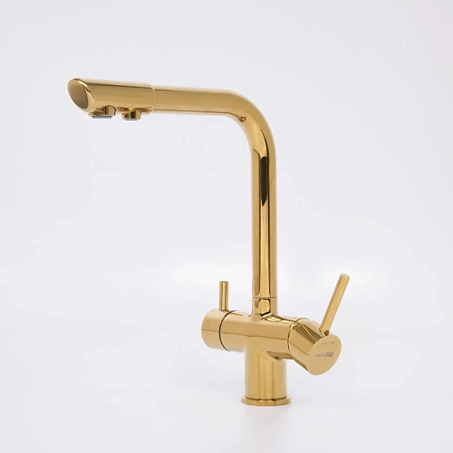 Смеситель для кухни WasserKRAFT A8377 под фильтр золото Смеситель для кухни WasserKRAFT A8377 под фильтр золото