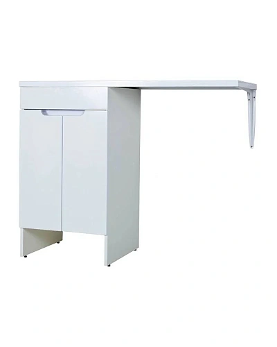 Тумба с раковиной Orange Sistema STD-120TUW+RAL напольная, левая 120 см под стиральную машину, белый Тумба с раковиной Orange Sistema STD-120TUW+RAL напольная, левая 120 см под стиральную машину, белый