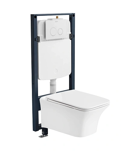 Унитаз подвесной ARROW AHB2156 без сиденья, безободковый, белый Унитаз подвесной ARROW AHB2156 без сиденья, безободковый, белый