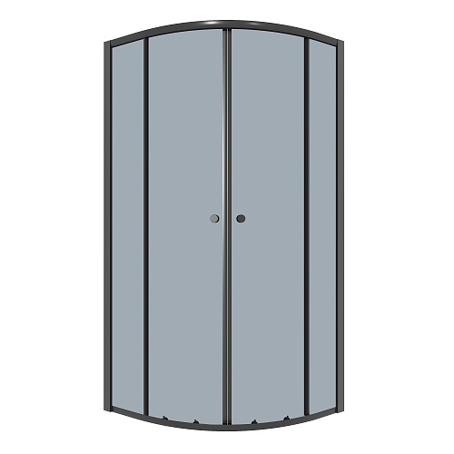 Душевой уголок Niagara Eco NG-1003-14T (80x80x190) четверть круга, раздвиж, профиль черный, стекло тонированное (4мм) Душевой уголок Niagara Eco NG-1003-14T (80x80x190) четверть круга, раздвиж, профиль черный, стекло тонированное (4мм)