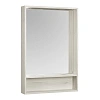 Зеркальный шкаф Aquaton Флай 60 белый, дуб крафт 1A237602FA860