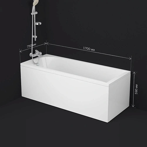 Акриловая ванна AM.PM Spirit W72A-170-075W-A2 170x75 Акриловая ванна AM.PM Spirit W72A-170-075W-A2 170x75