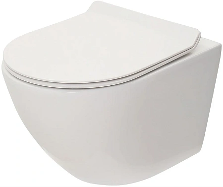 Унитаз подвесной Teso azaro Secretum TAU001 безободковый, цвет белый, сиденье soft-close ультратонк Унитаз подвесной Teso azaro Secretum TAU001 безободковый, цвет белый, сиденье soft-close ультратонк