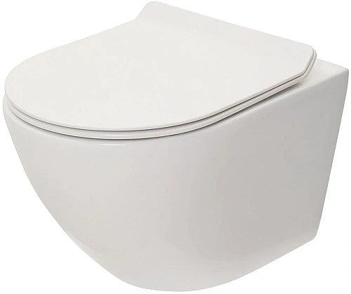 Унитаз подвесной Teso azaro Secretum TAU001 безободковый, цвет белый, сиденье soft-close ультратонк Унитаз подвесной Teso azaro Secretum TAU001 безободковый, цвет белый, сиденье soft-close ультратонк