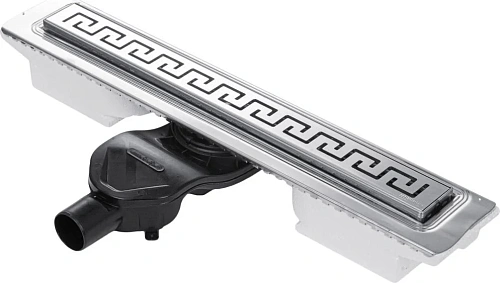 Душевой лоток BERGES В1 Antik 900, хром глянец, S-сифон D50 H60 боковой 091127 Душевой лоток BERGES В1 Antik 900, хром глянец, S-сифон D50 H60 боковой 091127