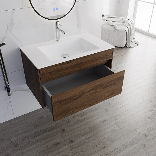 Тумба под раковину Vincea Chiara 800 VMC-2C800CO подвесная, C.Oak Тумба под раковину Vincea Chiara 800 VMC-2C800CO подвесная, C.Oak