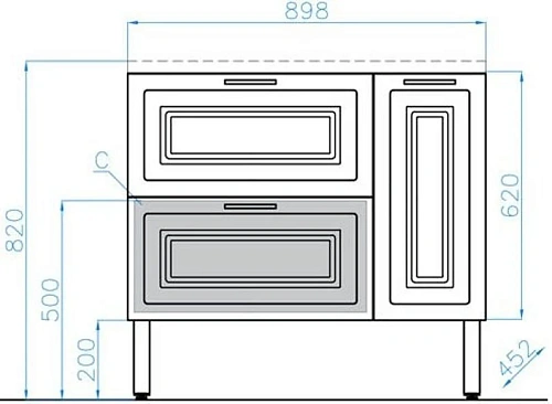 Тумба под раковину Style Line Альба (2 ящ./корзина) Барселона 90 Левая, Люкс, белый, PLUS ЛС-000010052 Тумба под раковину Style Line Альба (2 ящ./корзина) Барселона 90 Левая, Люкс, белый, PLUS ЛС-000010052